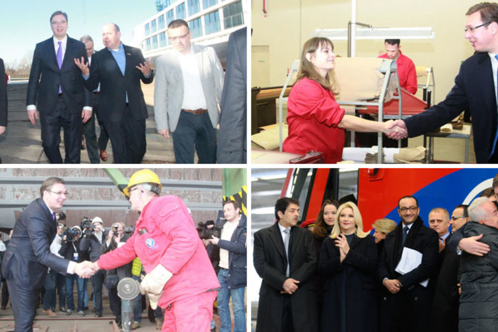 Šta li će tek da radi kad budu raspisani izbori: Da li i vama Vučić iskače iz frižidera? (FOTO)