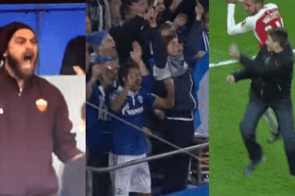 Bili na terenu ili ne, njih petorica su slavili golove s navijačima! (GIF)