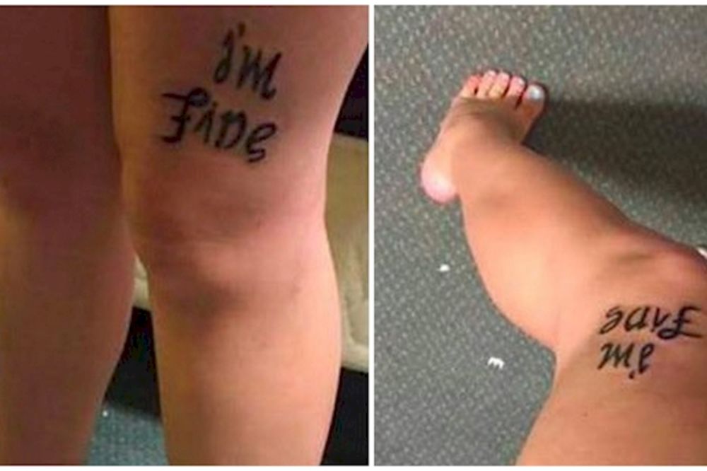 Njena tetovaža ima sakrivenu poruku. Možete li da je pronađete? (FOTO)