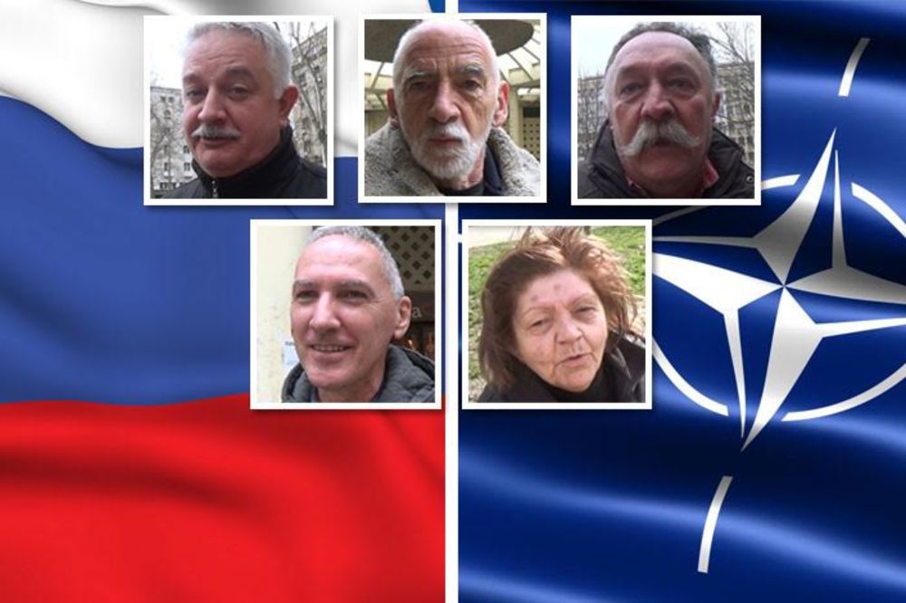 Neka dođu svi ovde da se pokokaju: Pitali smo Srbe da li su za Rusiju ili NATO. Odgovori su HIT! (VIDEO)
