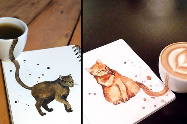 7 slika za sve ljubitelje kafe i cica maca (FOTO)