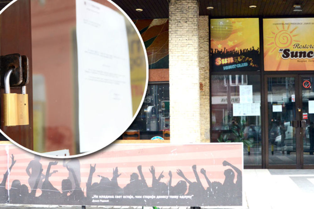 Palo je i Sunce! Katanac za još jedno kultno mesto u Beogradu! (FOTO)