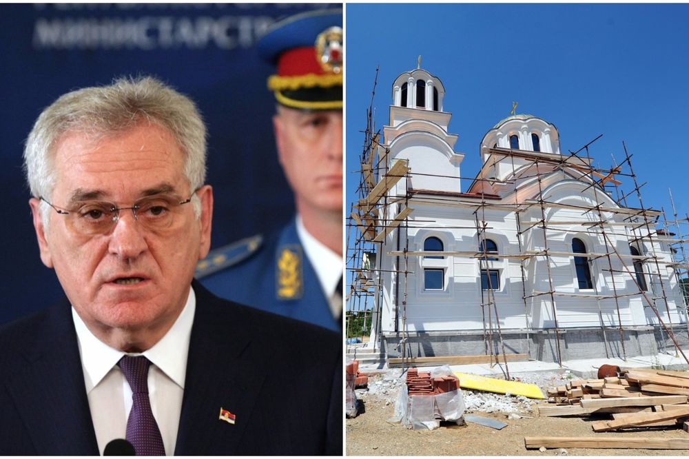 Zadužbina od milion evra: Nikoliću, odakle pare za crkvu? (FOTO)