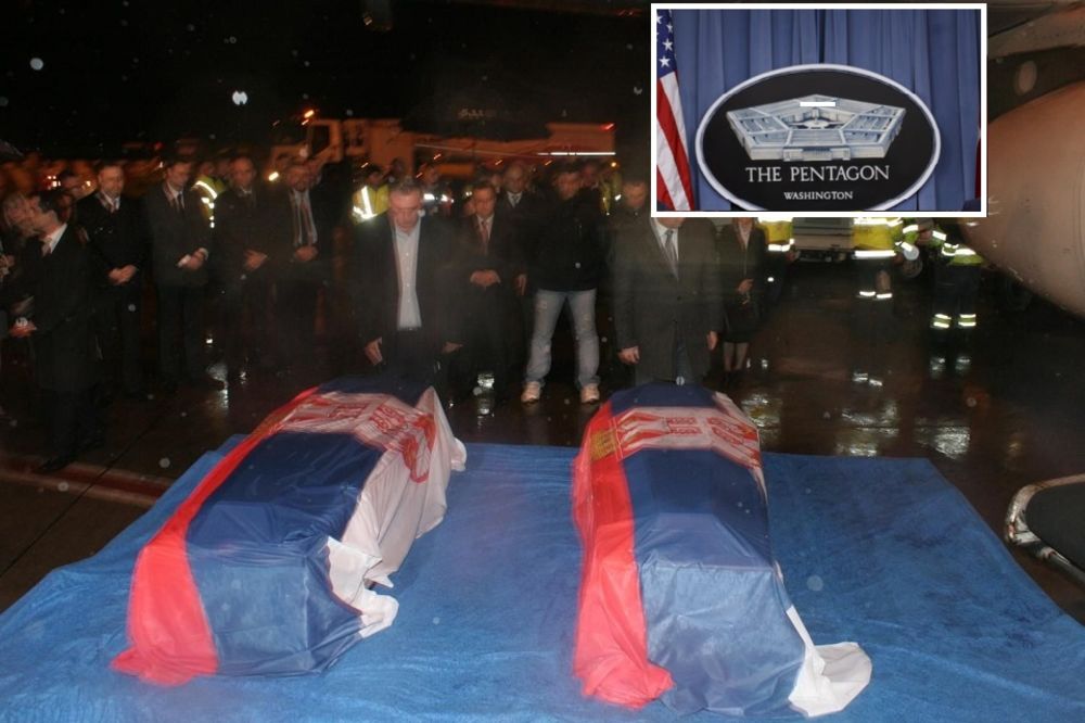 Pentagon tvrdi da nije kriv za smrt srpskih diplomata u Libiji (FOTO)