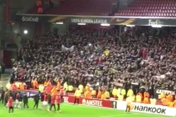 Navijači Partizanovog dželata slavili ispadanje iz Lige Evrope! (VIDEO)