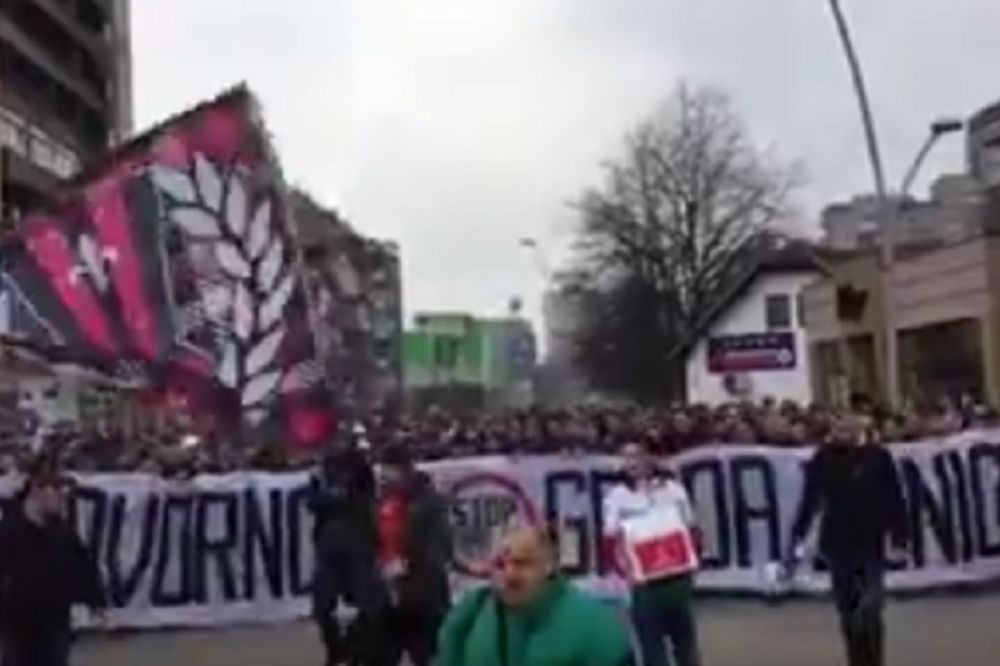 Gase Čelik! Cela Zenica izašla na ulice da spasi kultni jugoslovenski klub! (FOTO) (VIDEO)