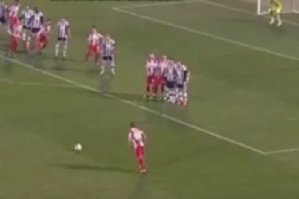 Luis Ibanjez evrogolčinom iz slobodnjaka poslao Delije u delirijum! (VIDEO)