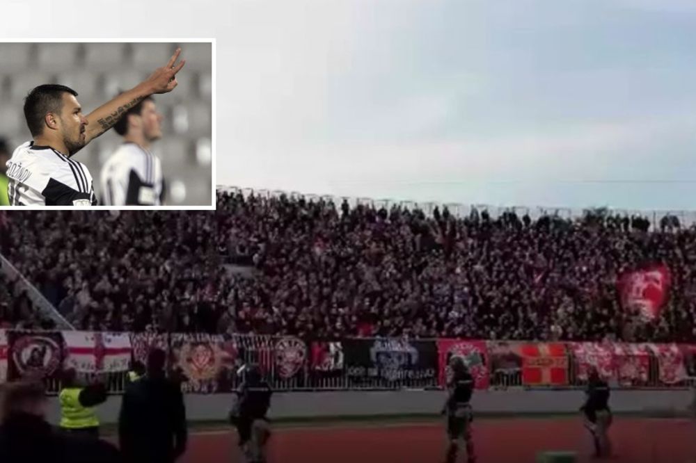 Delije prozivale Božinova na zagrevanju pre meča! (VIDEO)