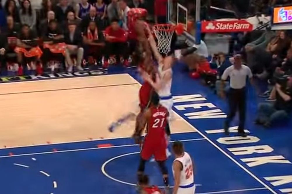 Letonska NBA životinja lupa rampu za rampom bez problema! (VIDEO)