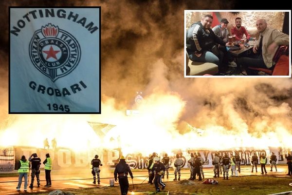 Ovo su Grobari iz Engleske: Bili su na derbiju, a zbog Partizana su spremni da idu na kraj sveta! (FOTO) (VIDEO)