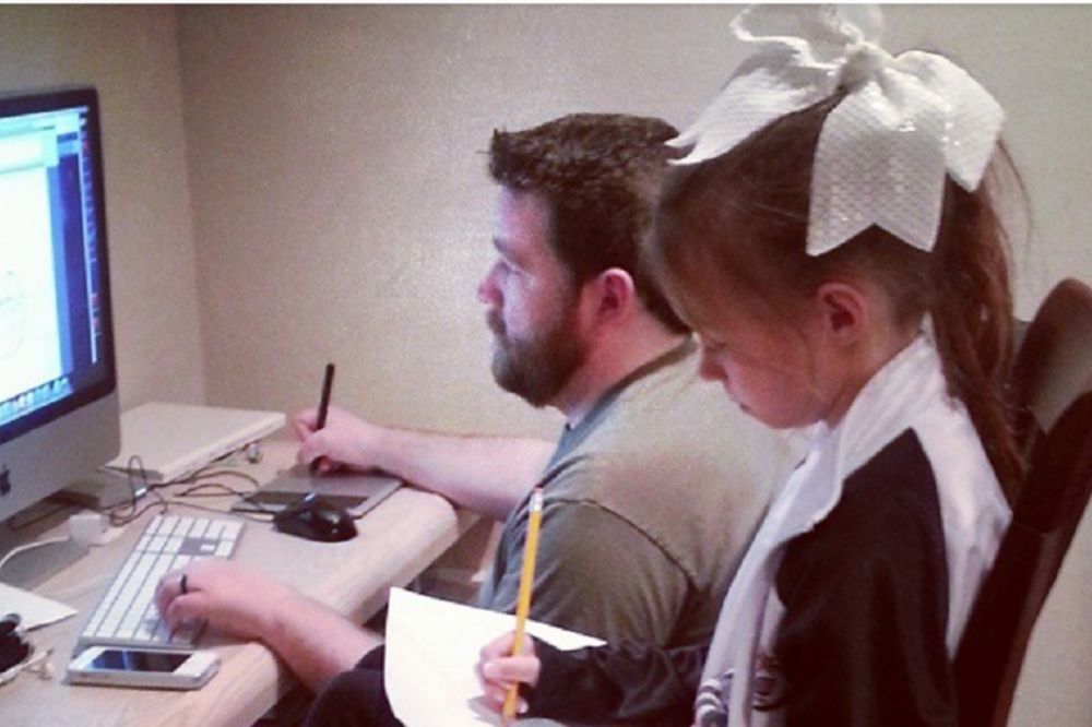 Ova fotka tate i ćerke postala je svetski mega viral preko noći! (FOTO)