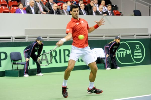 Đoković doneo Srbiji prvi poen: Nadovjesov nije bio lak zalogaj, ali je progutan! (FOTO) (VIDEO)