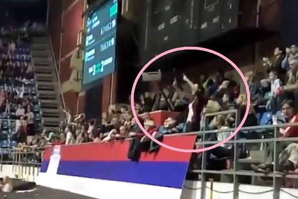 Ovo je najvatrenija navijačica Dejvis kup reprezentacije Srbije! (VIDEO)
