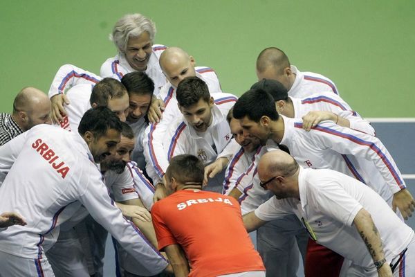 Troicki posle pobede: Neizmerno hvala Novaku, ja sam kao doneo odlučujući poen!