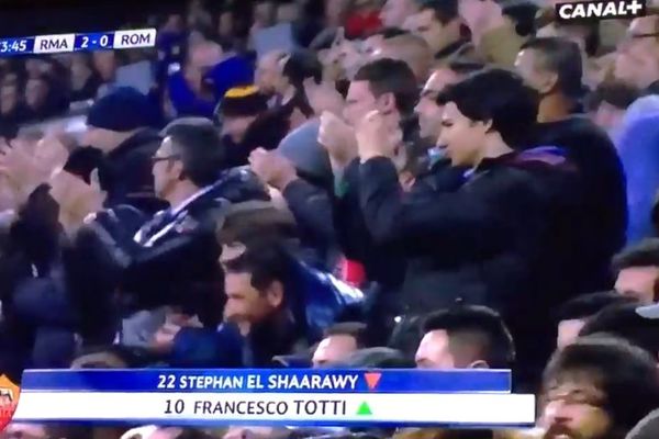 Kada Toti ulazi u igru u Madridu se ustaje i aplaudira! (VIDEO)