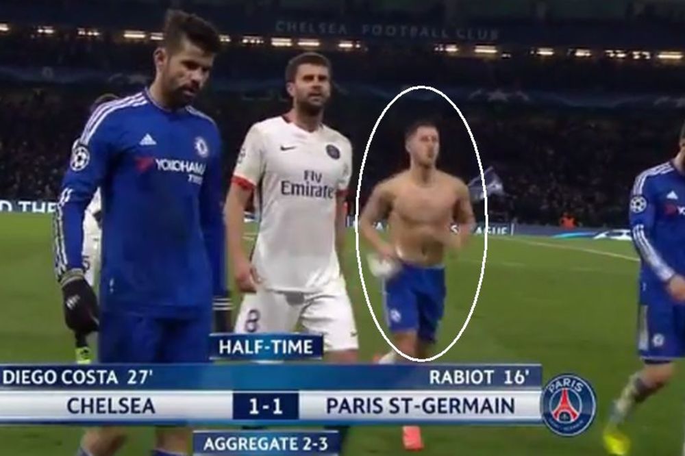 Sramota za fudbal: Azar skandaloznim postupkom pokazao koliko (ne) poštuje Čelsi! (VIDEO)