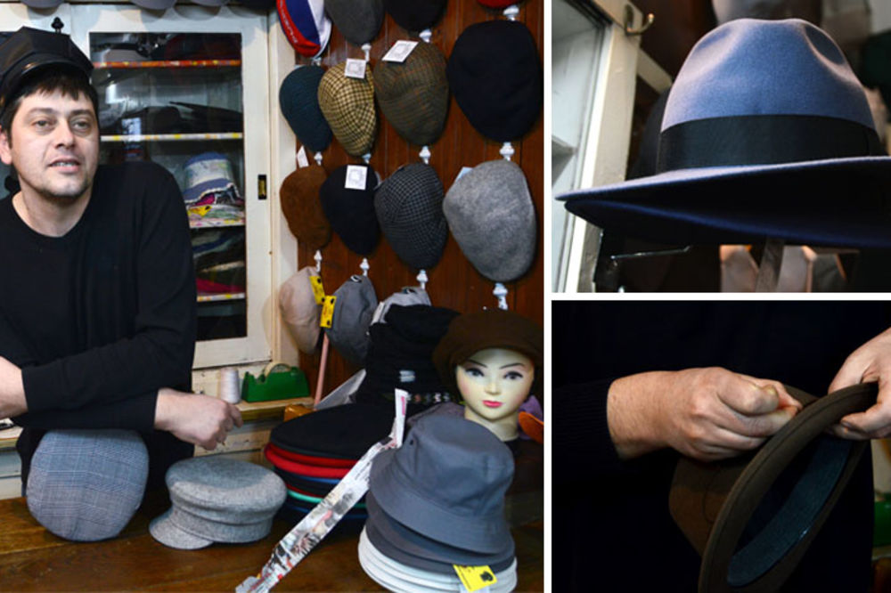 Ovaj šeširdžija je bog: Nema gosta Beograda koji iz njegove radnje nije poneo šešir (FOTO)