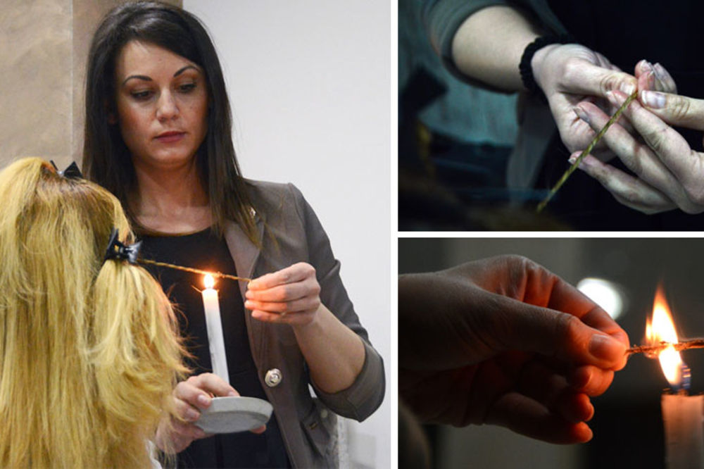 Šišala sam se svećom: Šta mislite, da li sam ostala ćelava? (FOTO) (VIDEO)