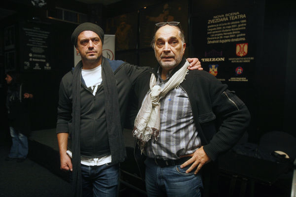 Voja Brajović i Sergej Trifunović igrali poslednju predstavu za Gagu Nikolića (FOTO)
