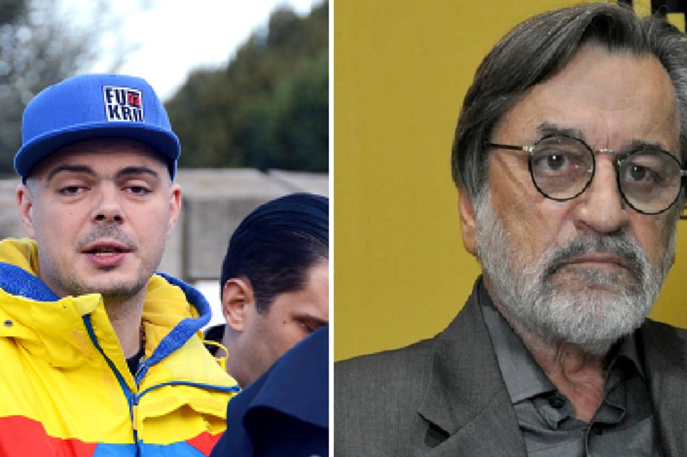 Da li je to Đus ili votka? Reper vređao ljude na Gaginoj sahrani!