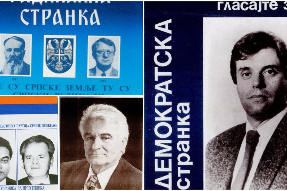 Da pukneš od smeha: Ovako su nekad izgledali Šešelj, Sloba, Vuk na plakatima pred izbore! (FOTO)