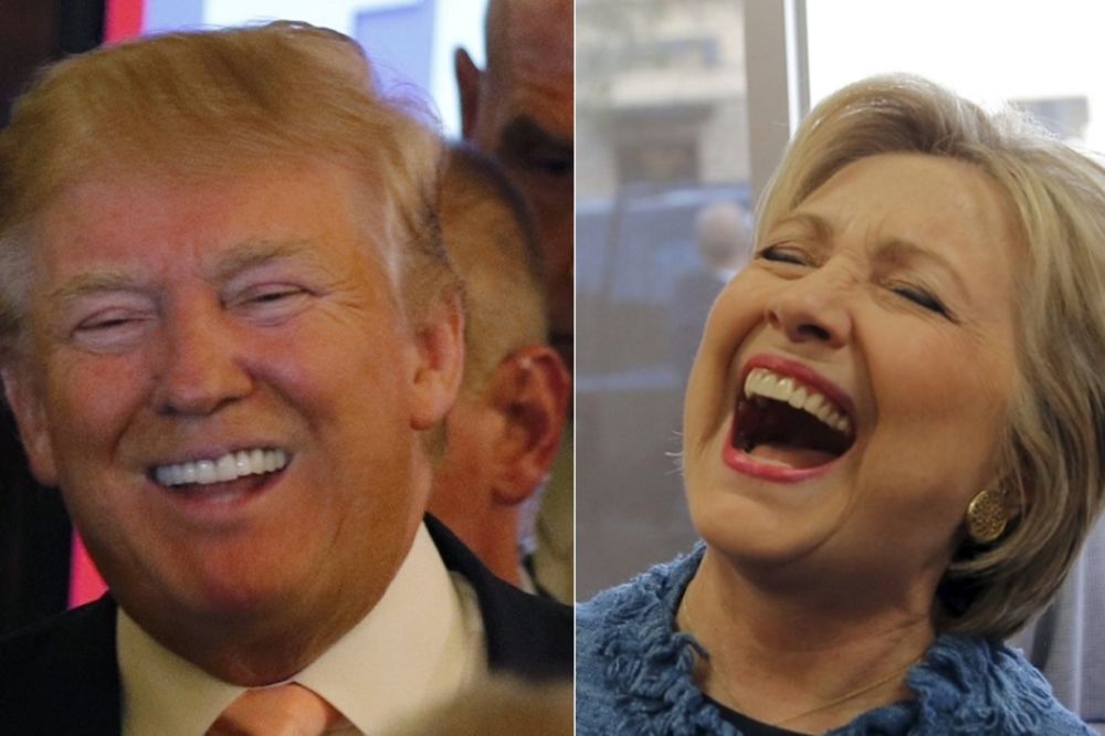 Kako se i očekivalo: Ključne pobede Trampa i Hilari (FOTO)