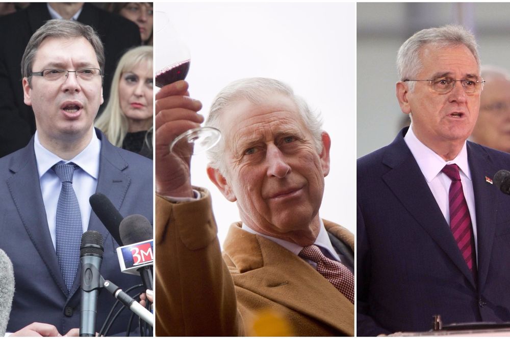 Vučić princu Čarlsu poklanja ikonu Belog anđela, Nikolić knjige Vilijema Šekspira na ćirilici! (FOTO)