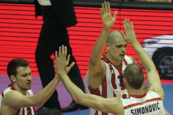 Zvezda je peta u Evropi: Iza sebe ostavila PAO, CSKA, Efes... (FOTO)