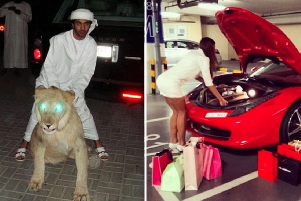 Lavovi, ali ne na kapiji: Ovako izgleda život razmažene dece iz Dubaija! (FOTO)