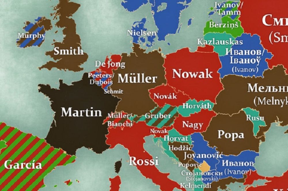 Da li možete da pogodite: Evo koje je najpopularnije prezime u Srbiji! (INFOGRAFIK)