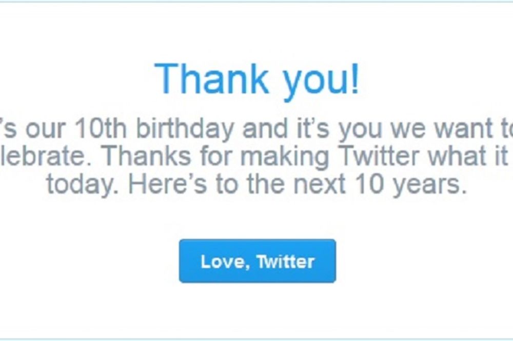 Hepi brdeeeej: 20 zanimljivih činjenica koje niste znali o Tviteru (GIF)