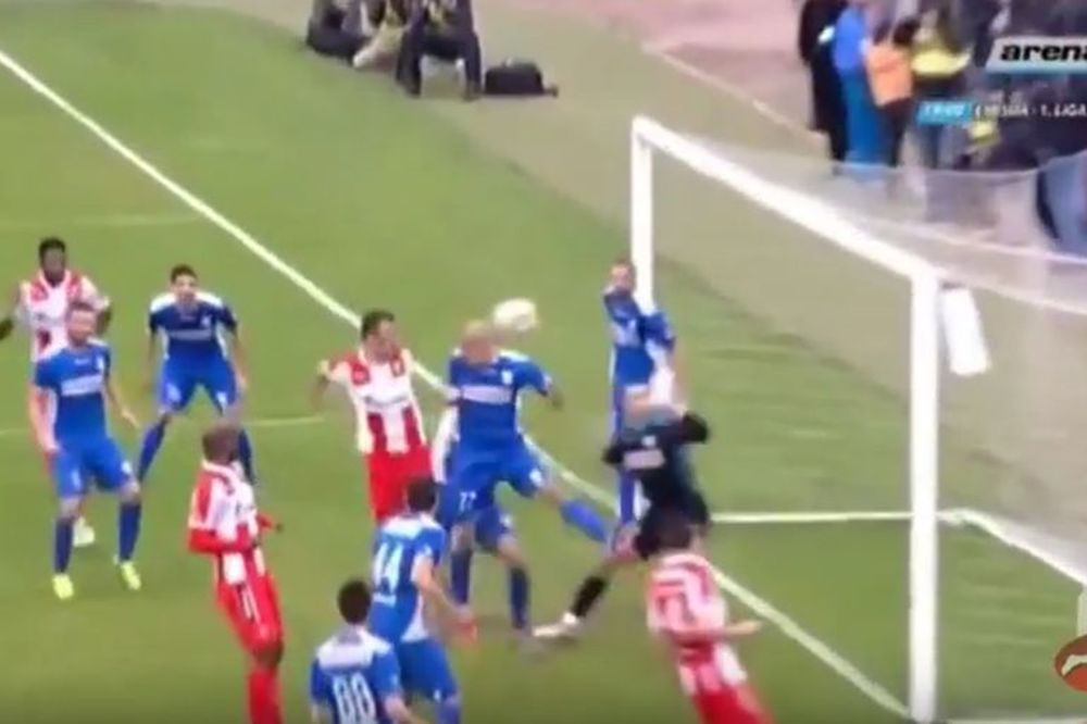 Kiksirao je nekoliko puta, ali se iskupio postizanjem 77. gola Zvezde u ovoj sezoni! (VIDEO)
