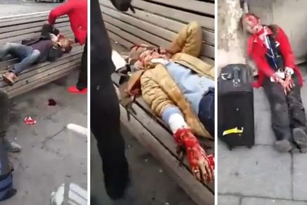 Krvavi ljudi, vrisak i agonija: Užasne scene ispred briselskog aerodroma! (UZNEMIRUJUĆI VIDEO)