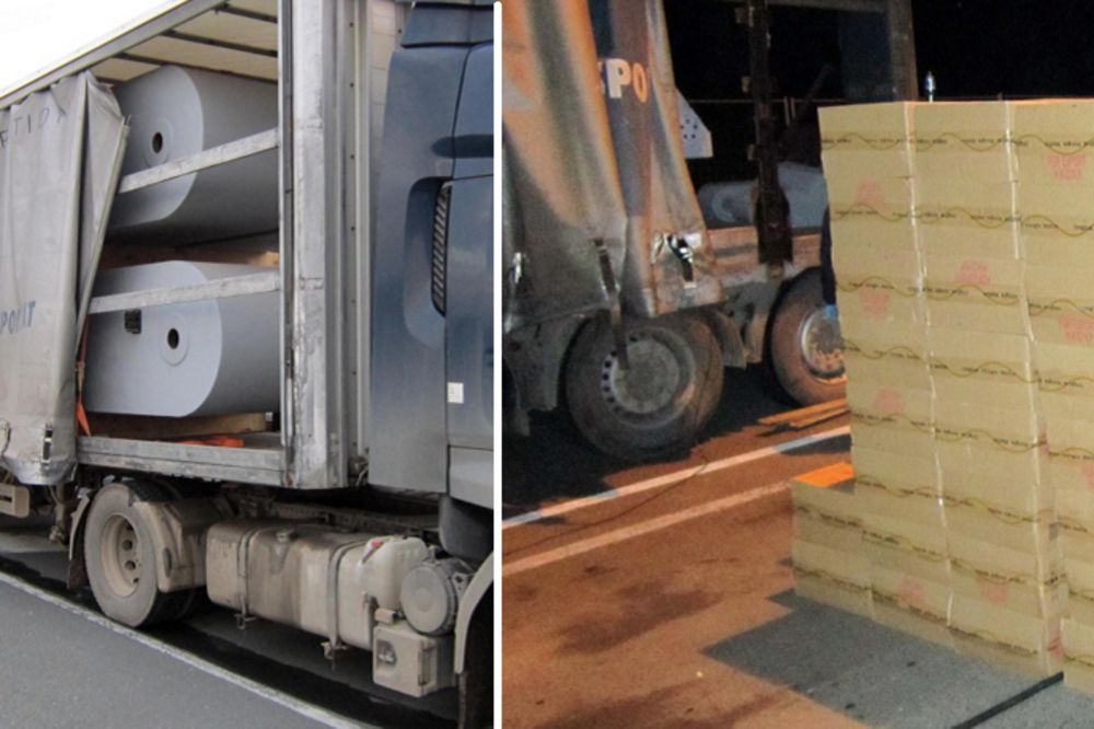 Bugarin švercovao cigarete, uhapšen u Srbiji: Vrednost zaplenje robe 40 miliona! (FOTO) (VIDEO)