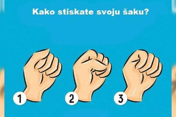 Način na koji stiskate pesnicu otkriva kakva ste ličnost! (FOTO)