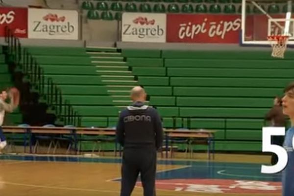 Ono u fazonu, lik nije normalan: Košarkaš Cibone je ubacio 61 trojku uzastopno! (VIDEO)