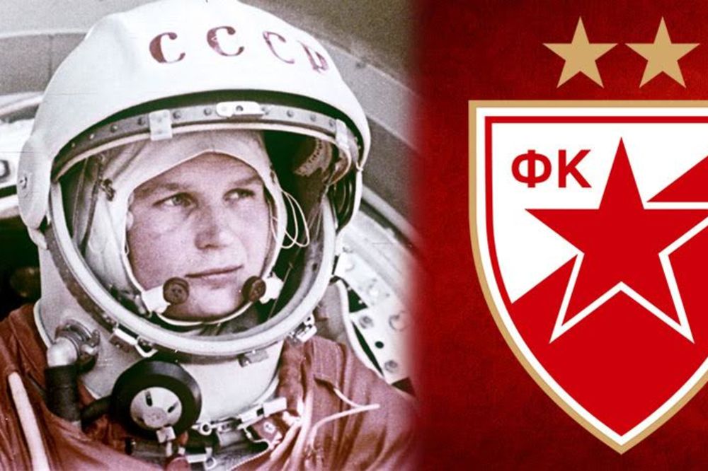 Prva žena u svemiru navijala je za Crvenu zvezdu!!! (FOTO)