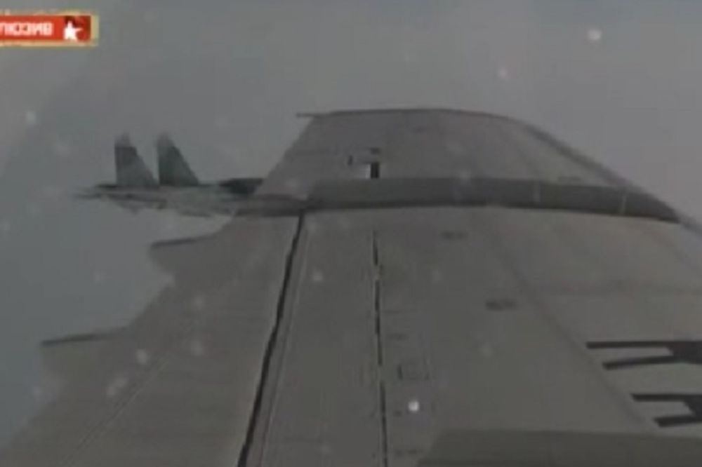 Pogledajte dramatičan snimak na kome NATO lovci okružuju avion ruskog ministra odbrane! (VIDEO)