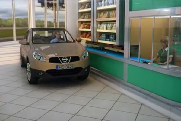 Pumpa ili supermarket: Da li ste spremni za šoping iz kola? (VIDEO)