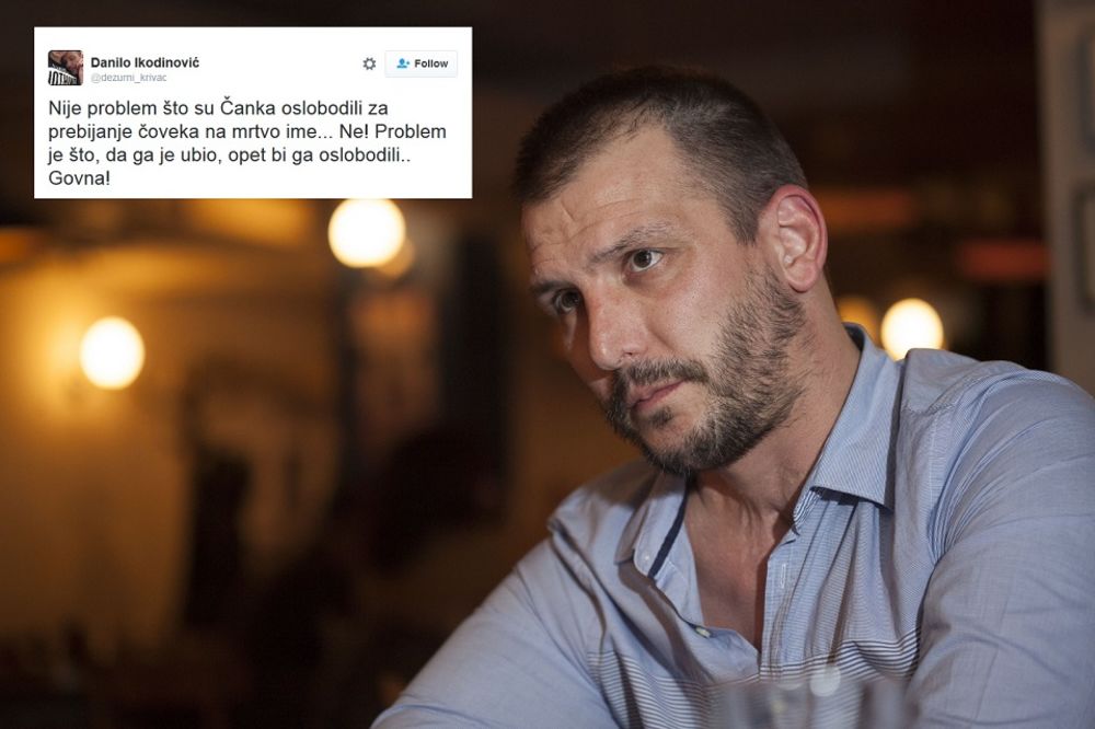 I da ga je ubio, opet bi ga oslobodili: Šta je Ikodinović rekao kad je sud oslobodio Čanka (FOTO)