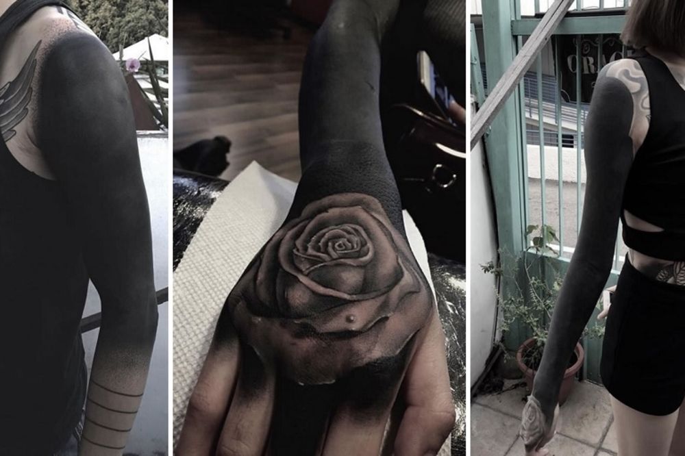 Velike crne tetovaže su poslednji svetski tatu trend! (FOTO)