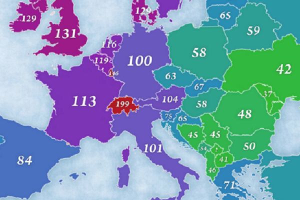 Evo koliko su Srbi siromašni: Bugarima nismo ni do kolena, o Norveškoj i Nemačkoj da ne pričamo! (FOTO)
