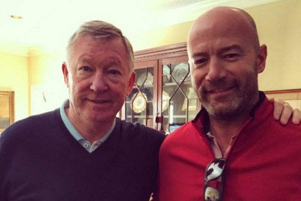 Susret dve legende: Ferguson konačno uhvatio Širera u crvenom! (FOTO)