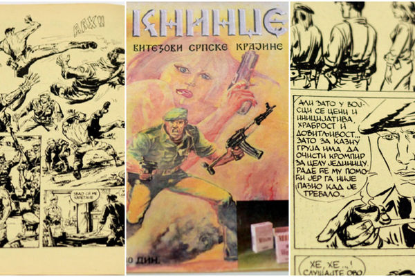 Sećate li se Knindži? Kapetan Dragan u stripu kao super junak, teroriše ustaše! (FOTO)