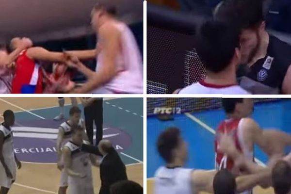 Mlatili su se za sve pare: Sva pesničenja, davljenja i pljuvanja u srpskoj košarci! (VIDEO)
