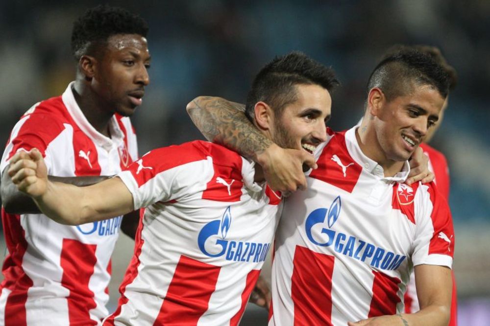 Zvezda na Vračaru odradila svoje: Crveno-beli navijaju svom snagom za Vošu! (FOTO) (VIDEO)