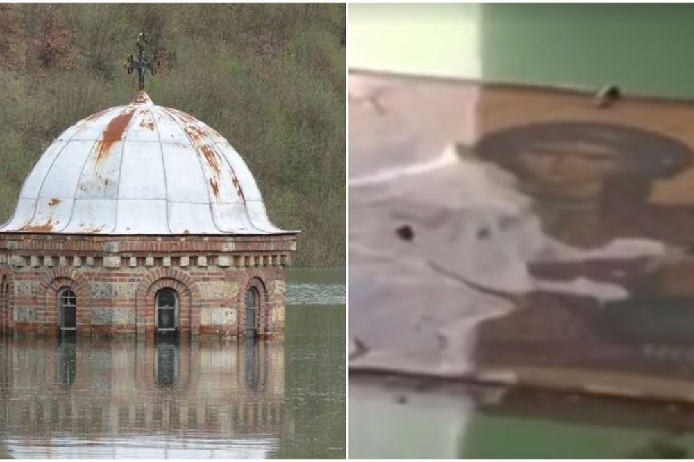Vernici ne napuštaju poplavljenu svetinju: Čudotvorne ikone isplivale iz Gračanice! (FOTO) (VIDEO)