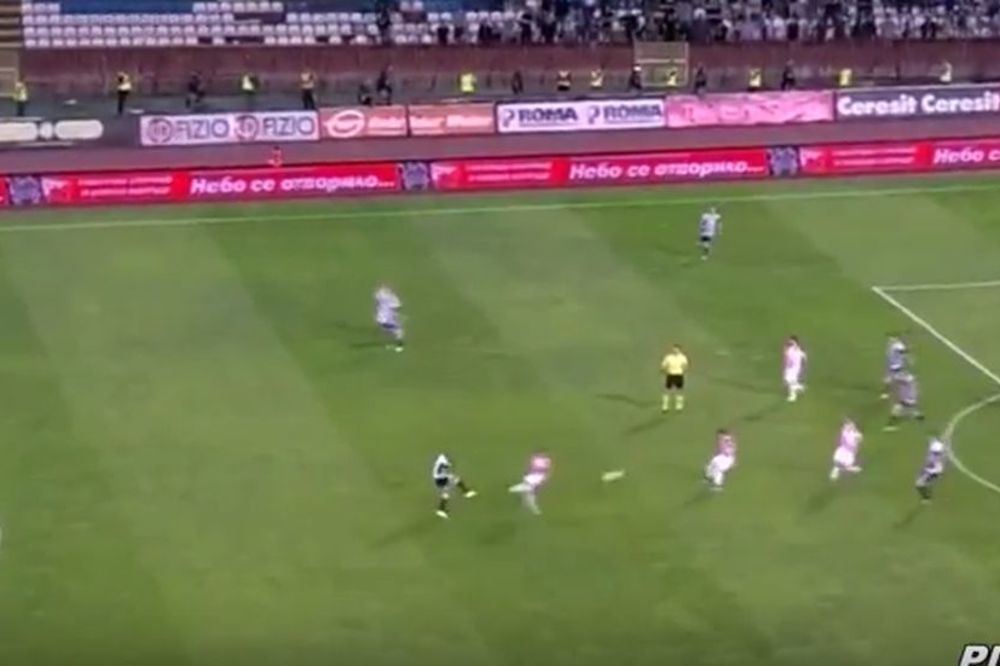 Probušio Kahrimana: Topovski udarac Evertona i neverovatan kiks golmana Zvezde za 1:1! (VIDEO)