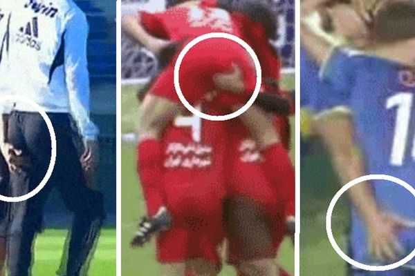 Imaju neobičnu naviku: Vole da hvataju saigrače pred kamerama za zadnjicu?! (GIF)