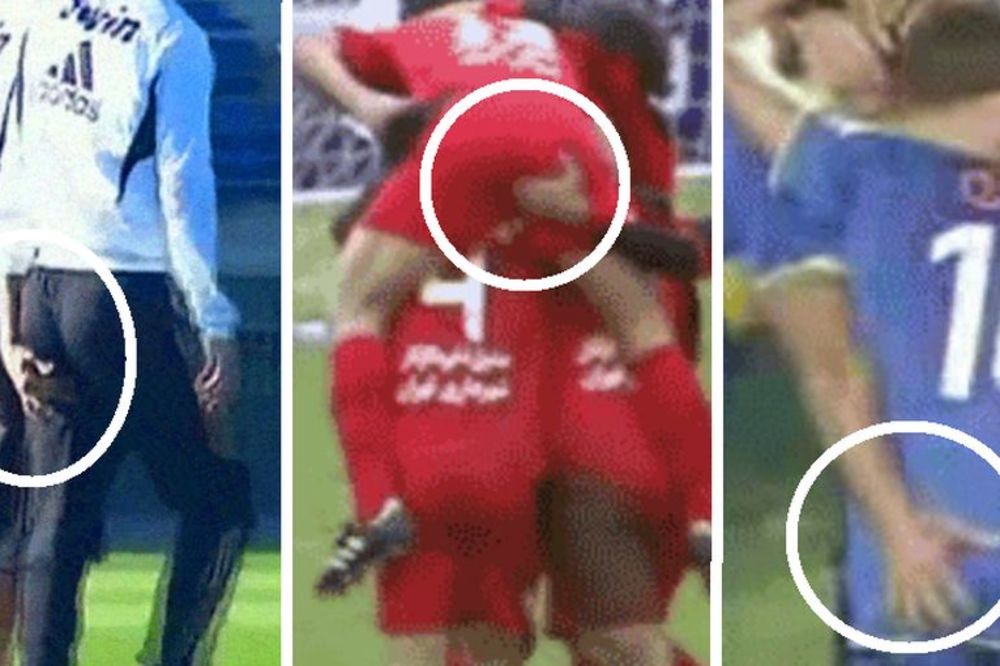 Imaju neobičnu naviku: Vole da hvataju saigrače pred kamerama za zadnjicu?! (GIF)